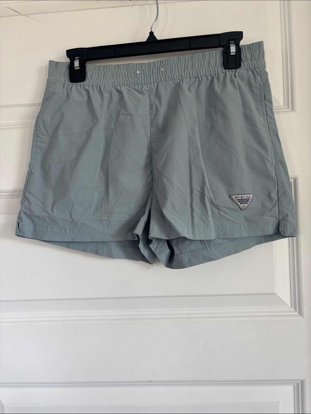 Columbia Light Gray Women's PFG Rugged Water Shorts